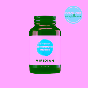 Viridian Nutrition Synerbio Saccharomyces Boulardii Unikátní komplex probiotik a prebiotik