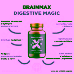 BrainMax Digestive Magic trávicí enzymy