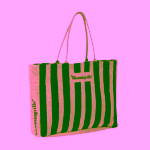 Bloomingville Bergamo nákupní taška černá