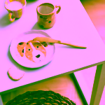 Bloomingville Fenix sada nádobí pro děti