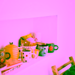 Bloomingville Kittie sada nádobí pro děti