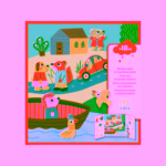 Djeco Přemístitelné samolepky pro nejmenší Zvířátka