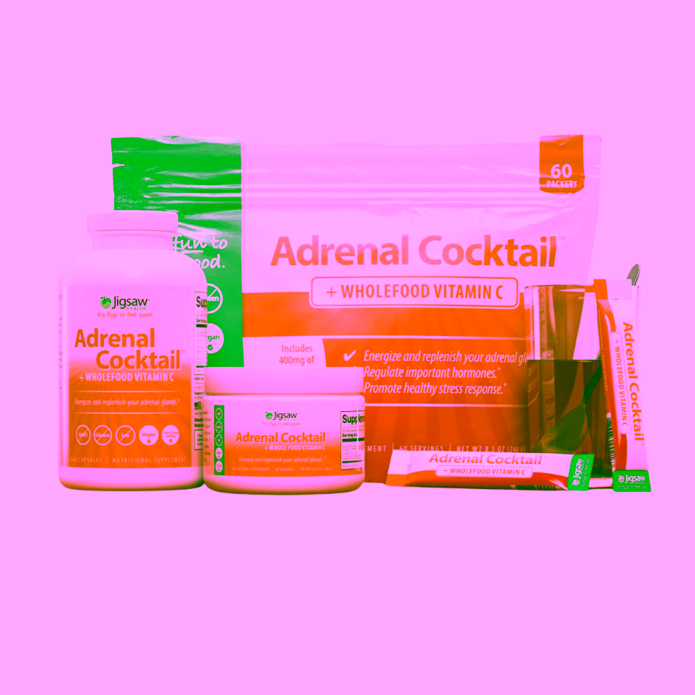 Jigsaw Health Adrenální koktejl s vitaminem C