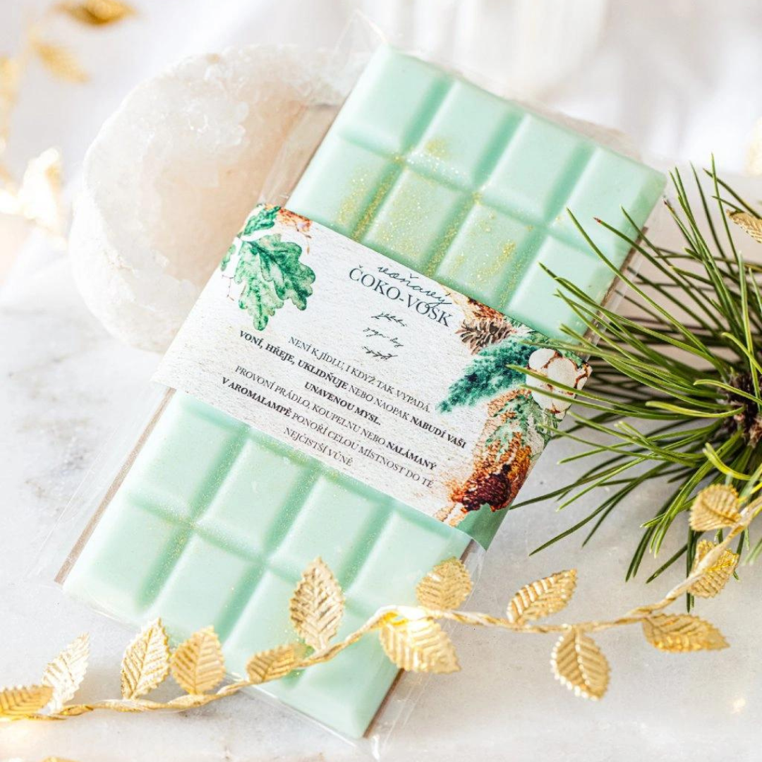 Yoga Day Voňavý čoko-vosk Šťastné Vánoce