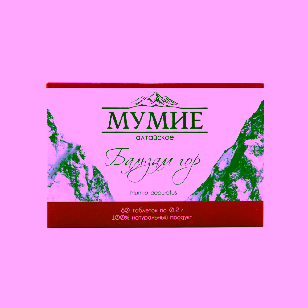 Mountaindrop Mumio v tabletách