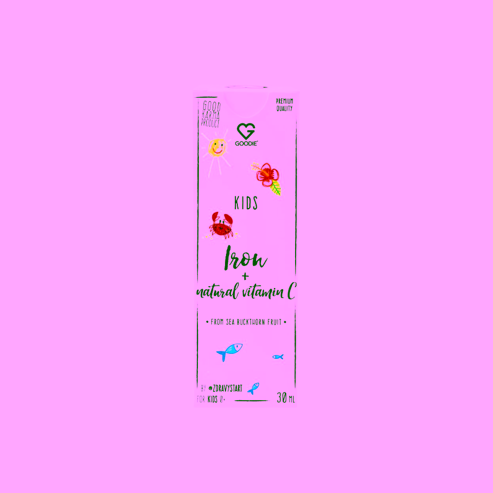 Goodie Kapky Iron for kids Železo pro děti