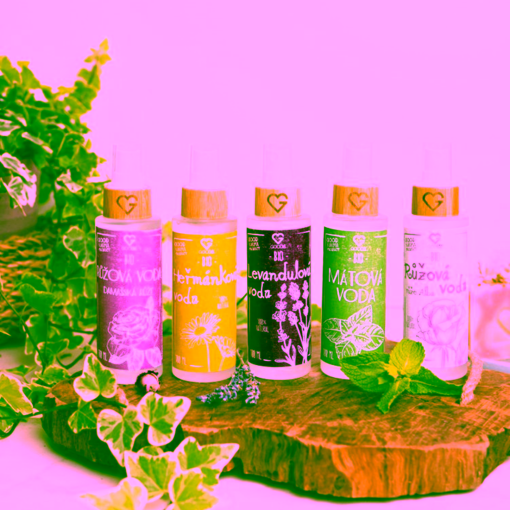 Goodie Bio Růžová voda Damašská růže ZLEVNĚNO