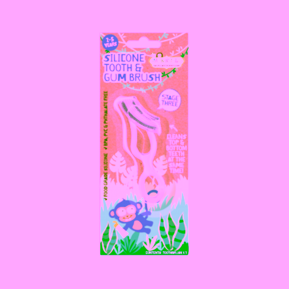 Jack N' Jill Silikonový kartáček na zuby a dásně