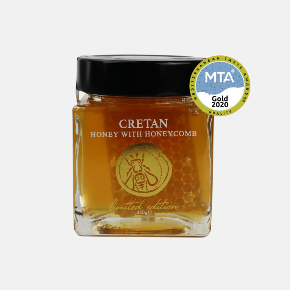 Melira CRETAN Honey With Honeycomb - krétský med s pláství