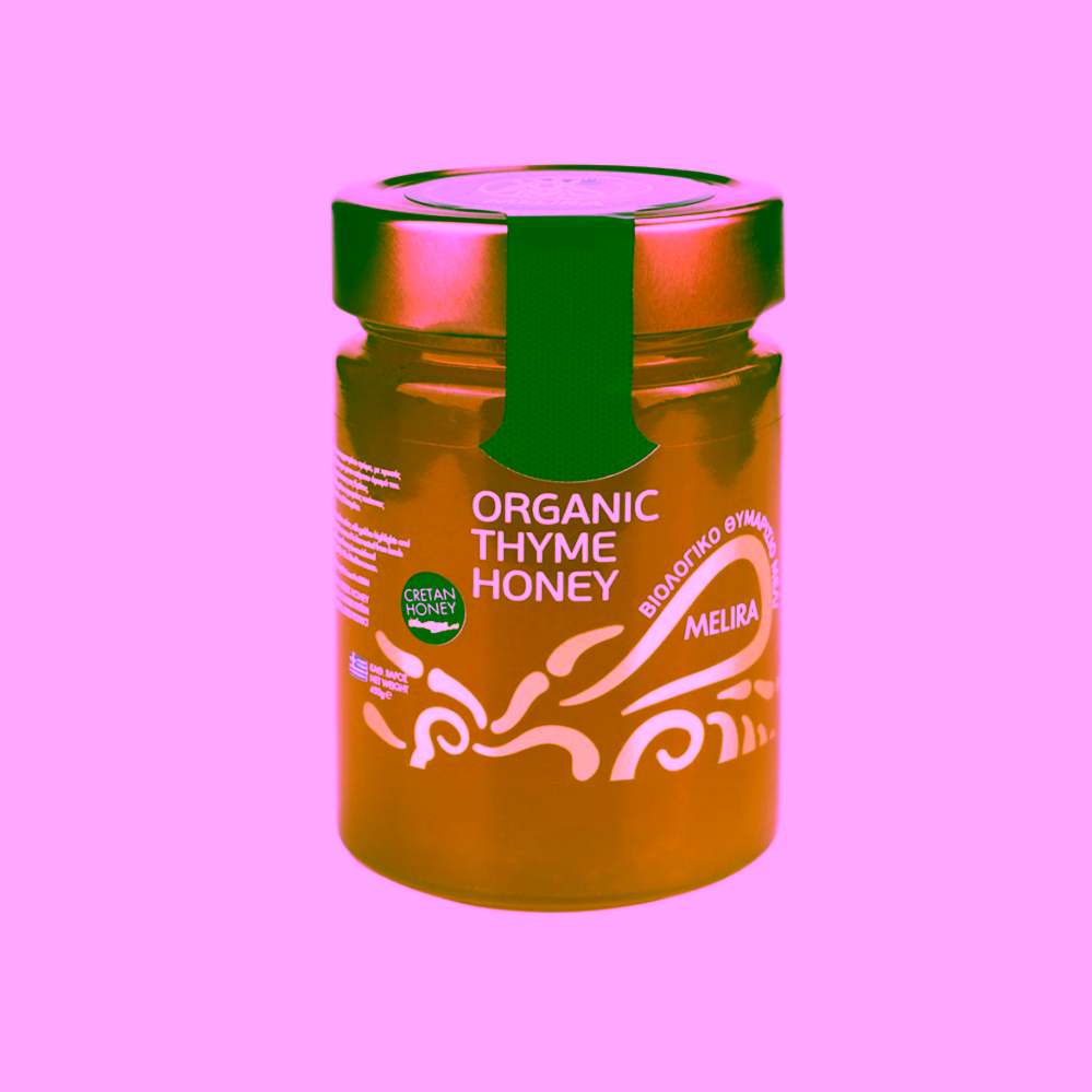 Melira Organic Thyme Honey - BIO řecký tymiánový med 450 g