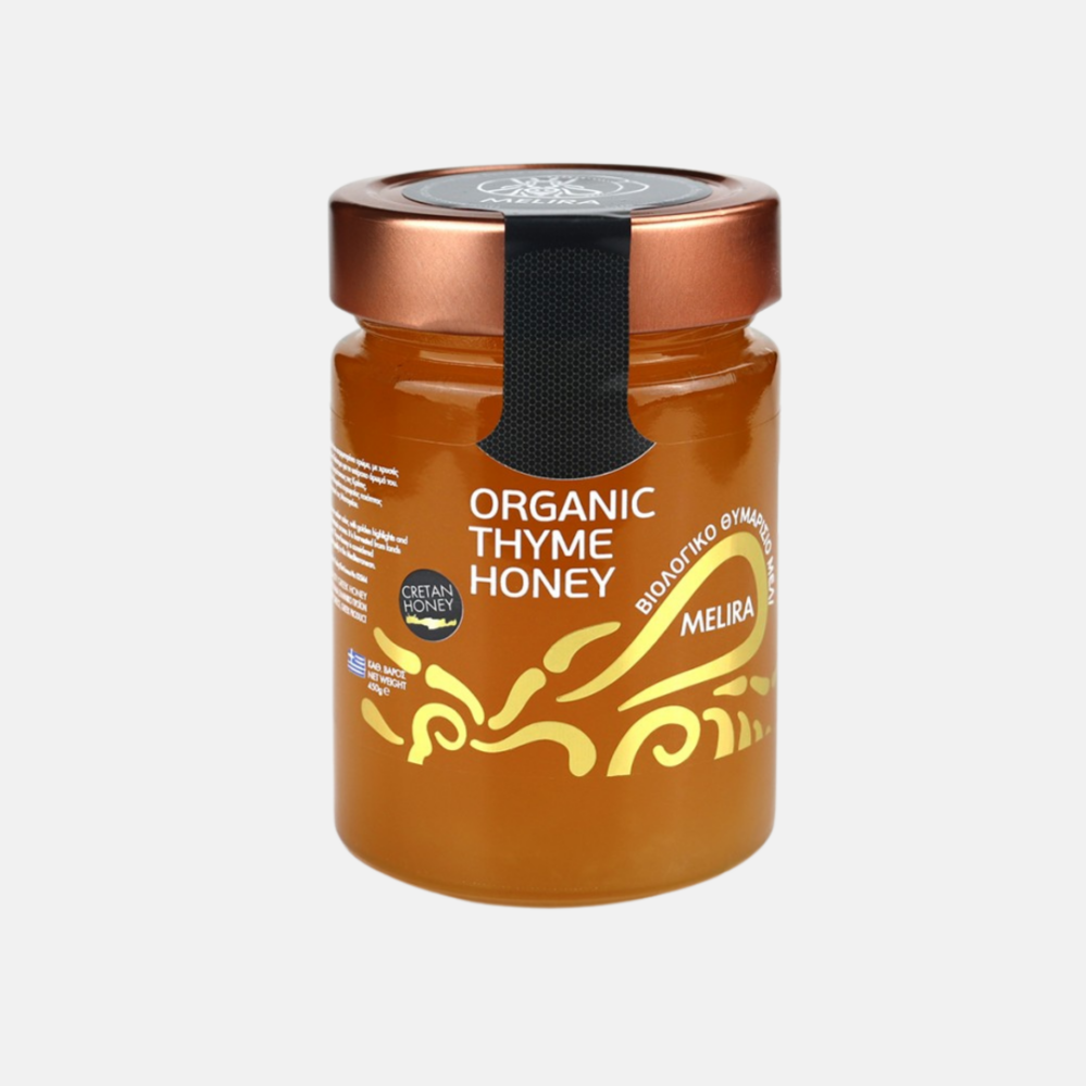 Melira Organic Thyme Honey - BIO řecký tymiánový med 450 g