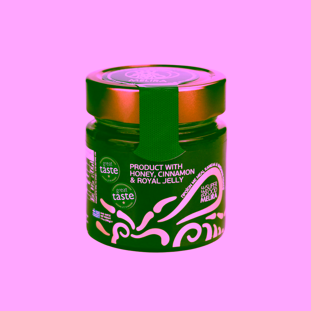 Melira Product with Forest Honey, Cinnamon & Royal Jelly - lesní med se skořicí a mateří kašičkou