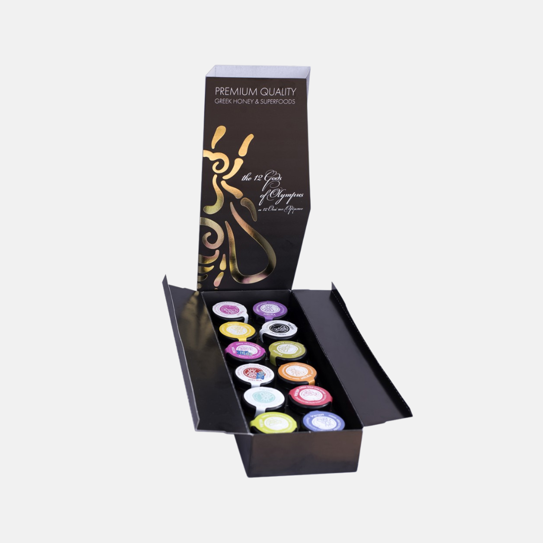 Melira The 12 Gods of Olympus Gift Pack - dárkové balení 12 medů
