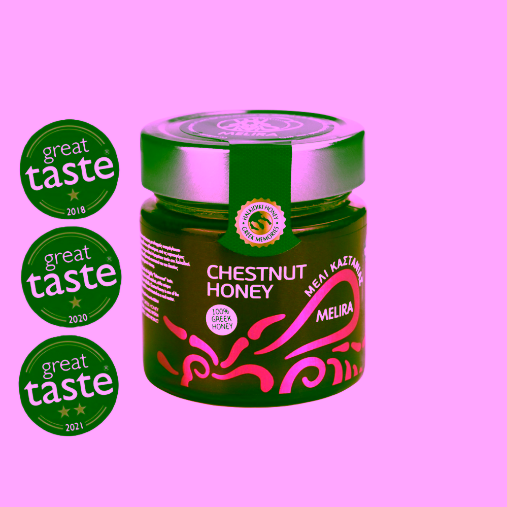 Melira Chestnut Honey - řecký kaštanový med
