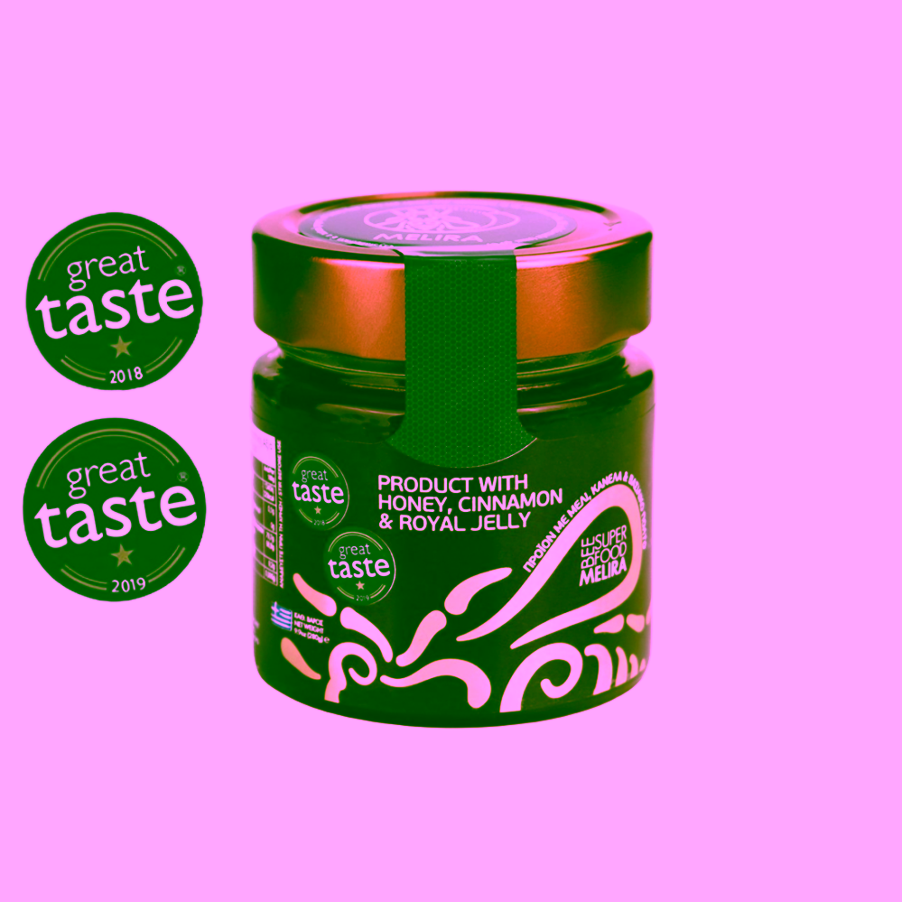 Melira Product with Forest Honey, Cinnamon & Royal Jelly - lesní med se skořicí a mateří kašičkou