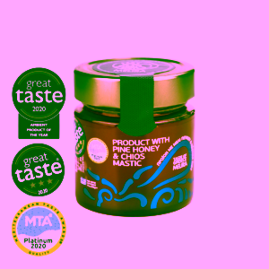 Melira Product with Pine Honey & Chios Mastic - borovicový med s Chioskou mastichou