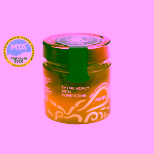 Melira Thyme Honey with Honeycomb - řecký tymiánový med s pláství