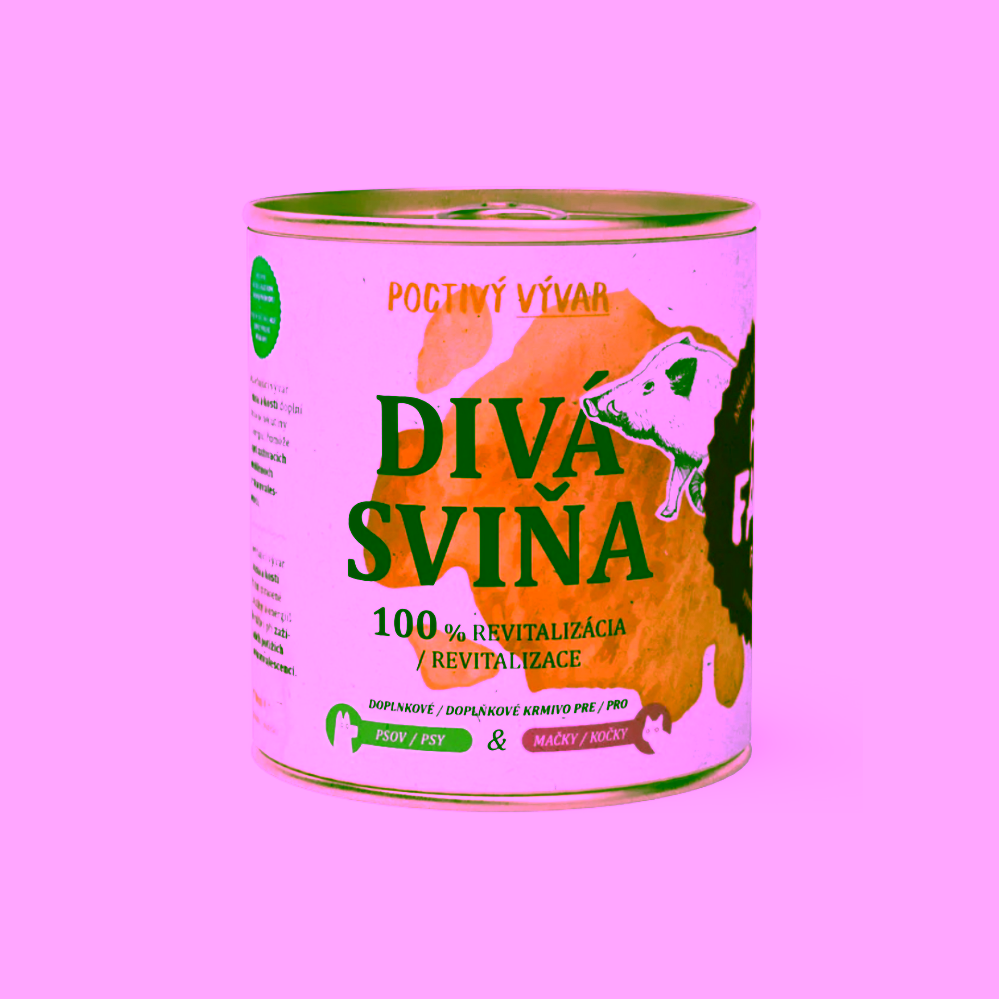 Pet Farm Family Divá sviňa vývar pro psy a kočky ZLEVNĚNO