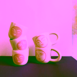 Cukrfree x In August Co. Pink Moon Mug