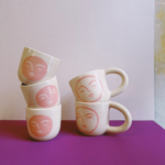Cukrfree x In August Co. Pink Moon Mug