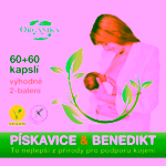 Organika Benedikt lékařský + Pískavice řecké seno výhodné balení