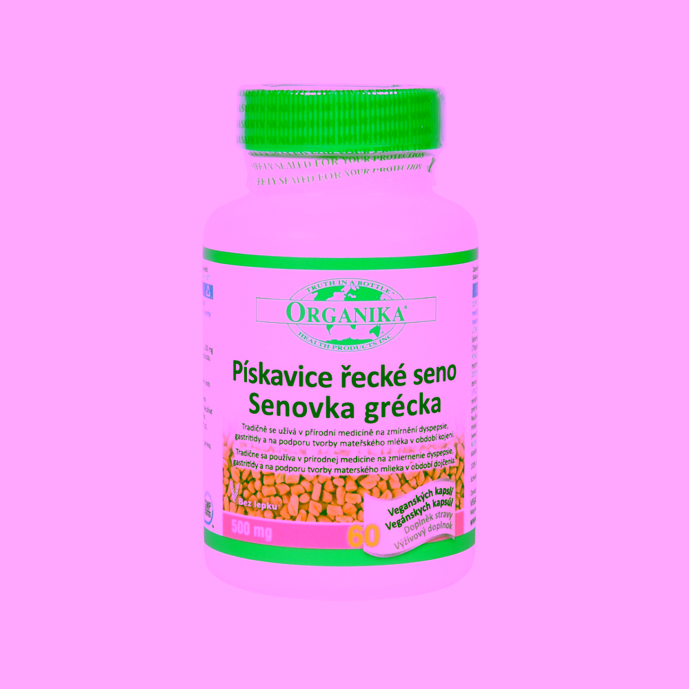 Organika Pískavice řecké seno 500 mg