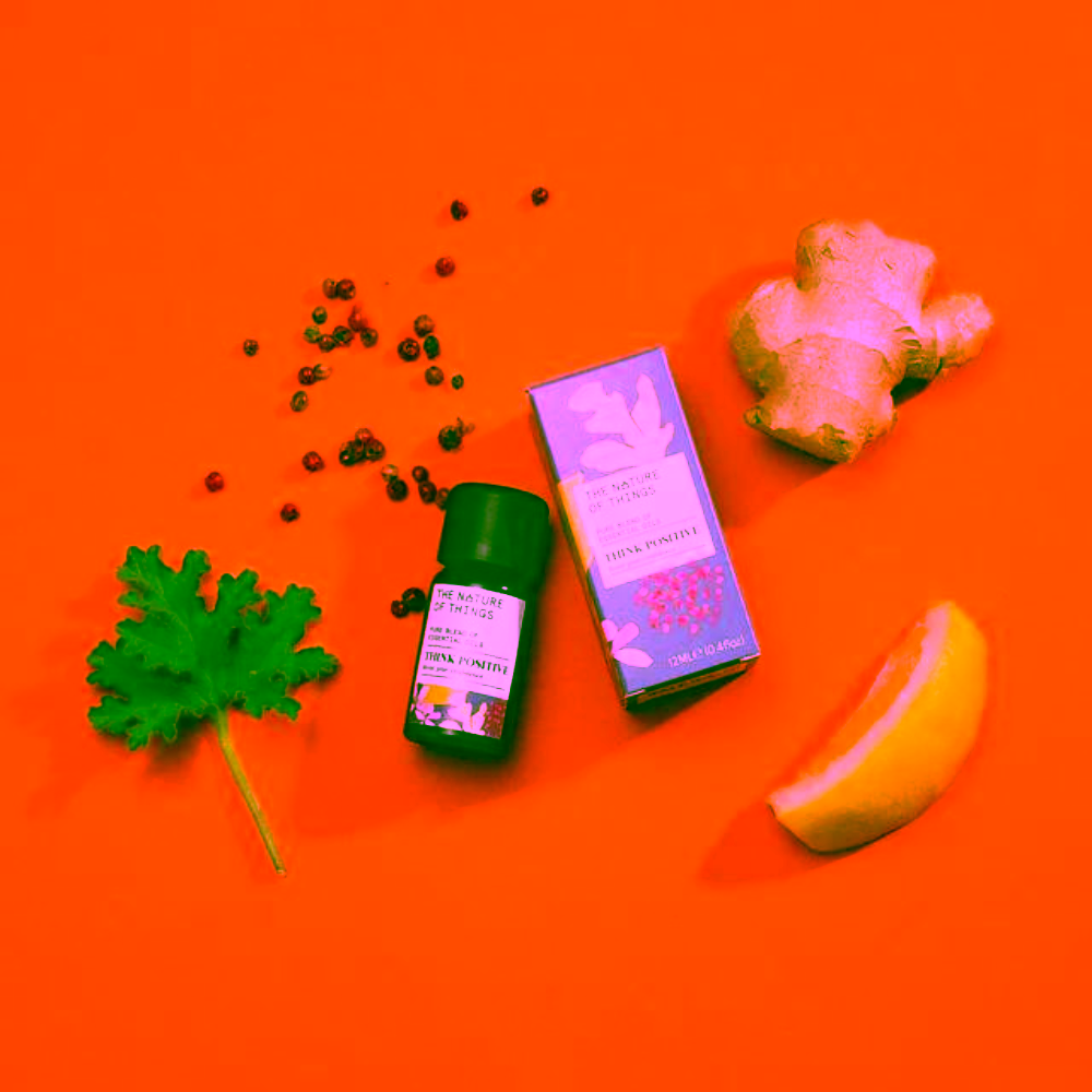 The Nature of Things Směs esenciálních olejů Think Positive