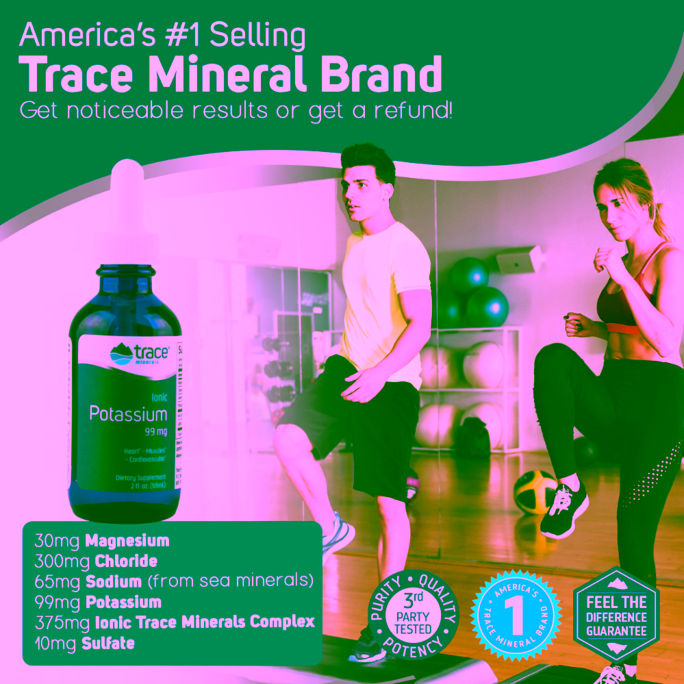 Trace Minerals Tekutý draslík