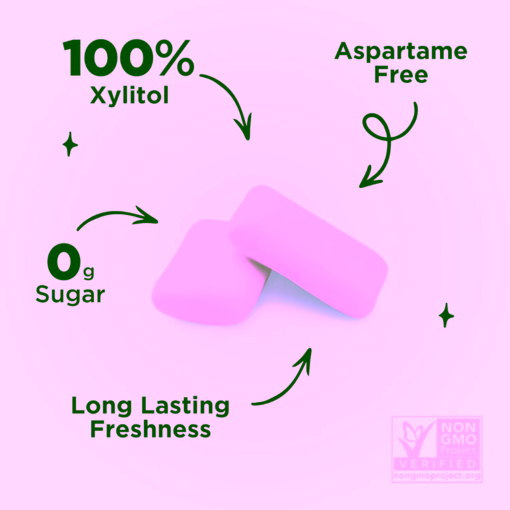 Pür žvýkačky s xylitolem Chocolate mint