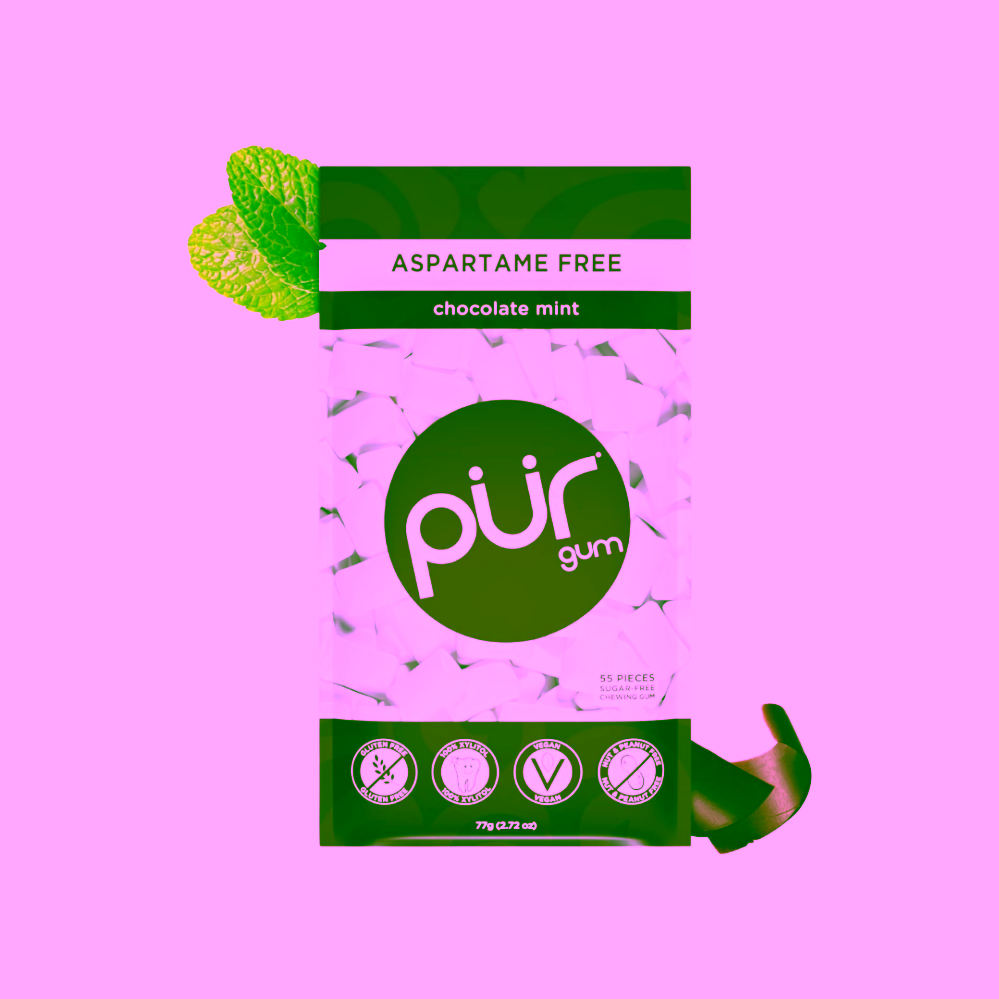 Pür žvýkačky s xylitolem Chocolate mint