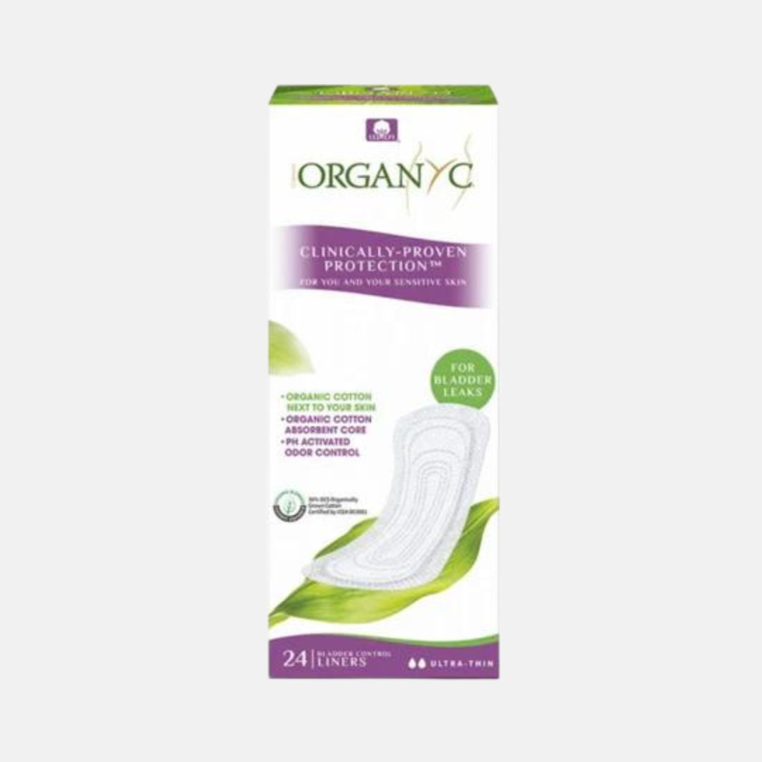 Organyc Inkontinenční slipové vložky z bio bavlny slabé Ultra Thin