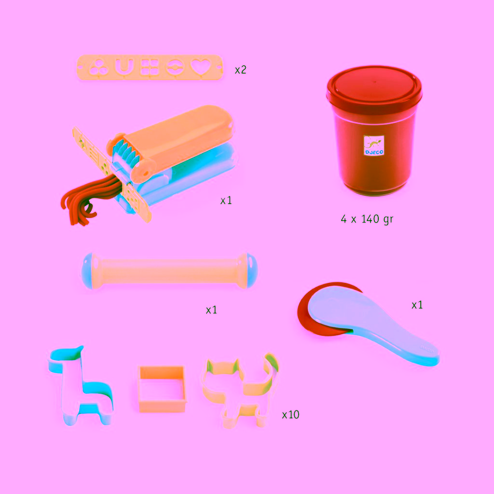 Djeco Sada tvoříme z modelíny