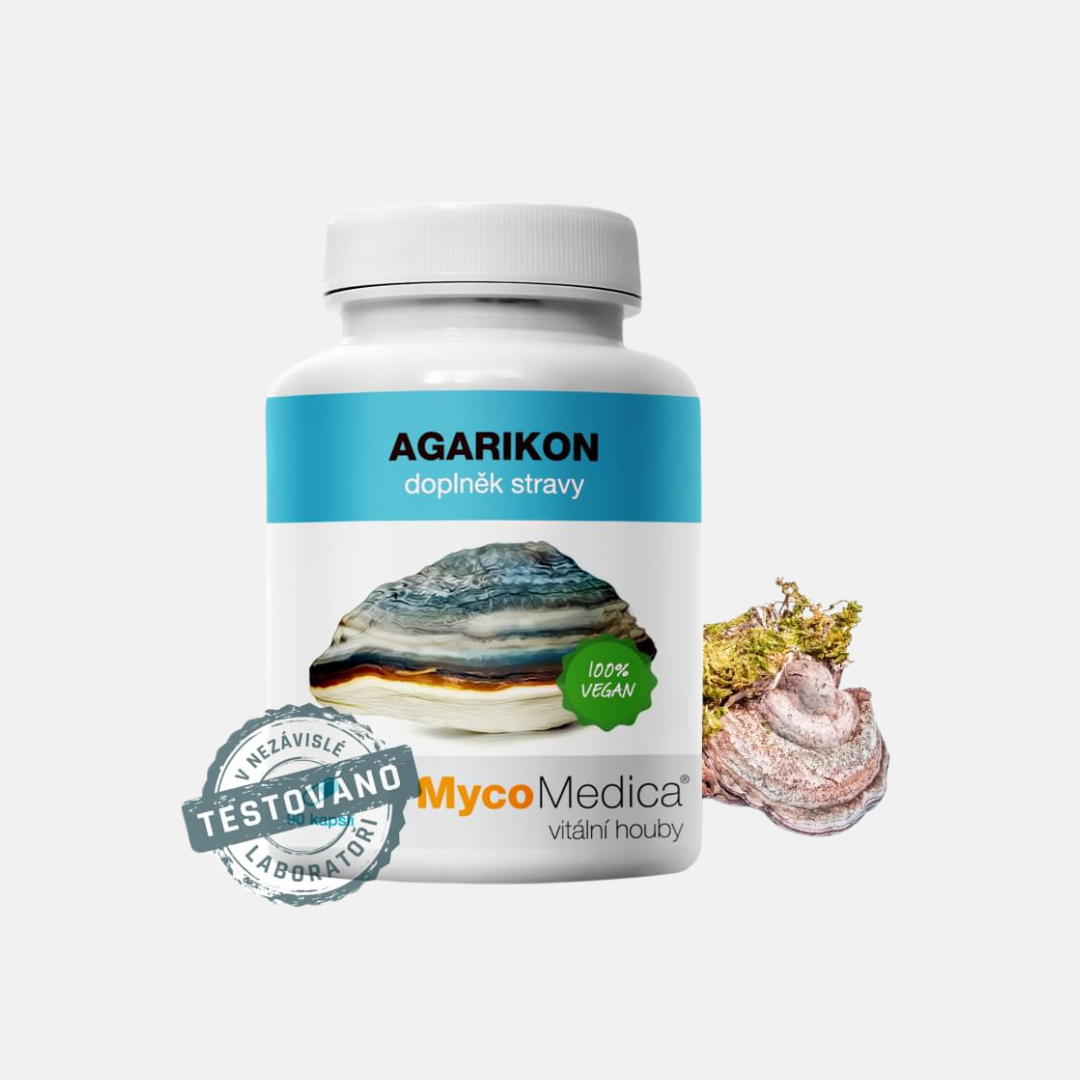 MycoMedica Agarikon v optimálním složení