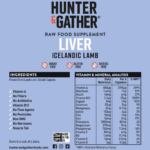 Hunter & Gather Mrazem sušená jehněčí játra