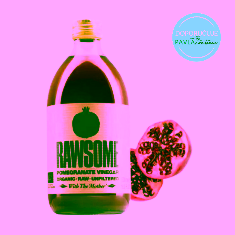 Rawsome Raw jablečný ocet Granátové jablko