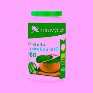 Zdravý den Chlorella a spirulina Bio