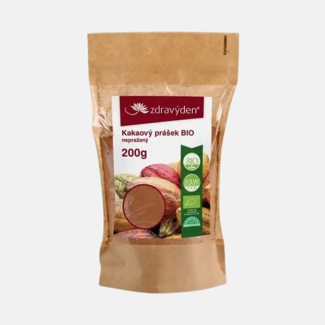 Zdravý den Kakaový prášek Bio nepražený