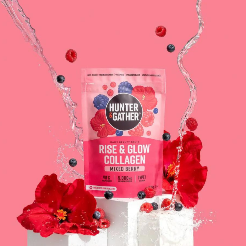 Hunter & Gather Mořský kolagen s vitamínem C a kyselinou hyaluronovou