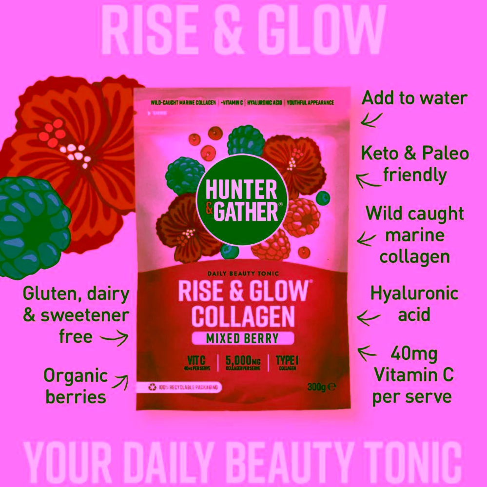 Hunter & Gather Mořský kolagen s vitamínem C a kyselinou hyaluronovou