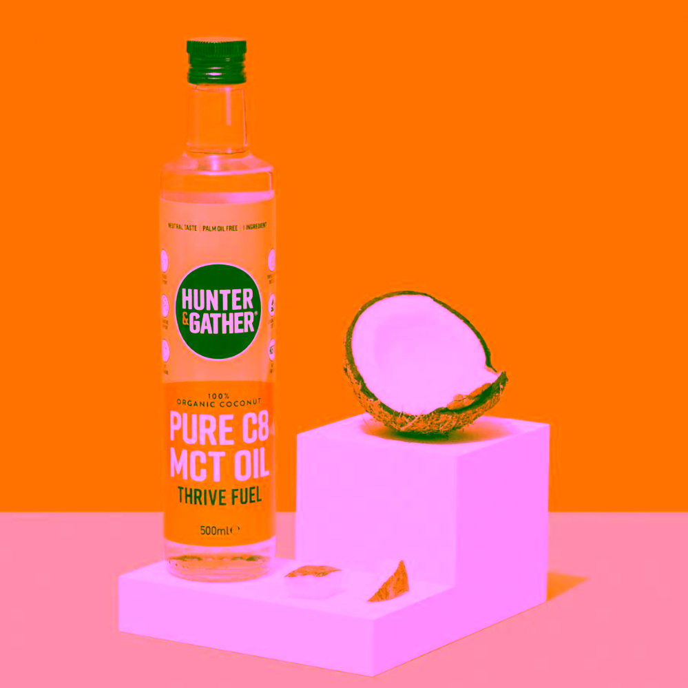 Hunter & Gather Thrive Fuel Pure C8 MCT olej 500 ml