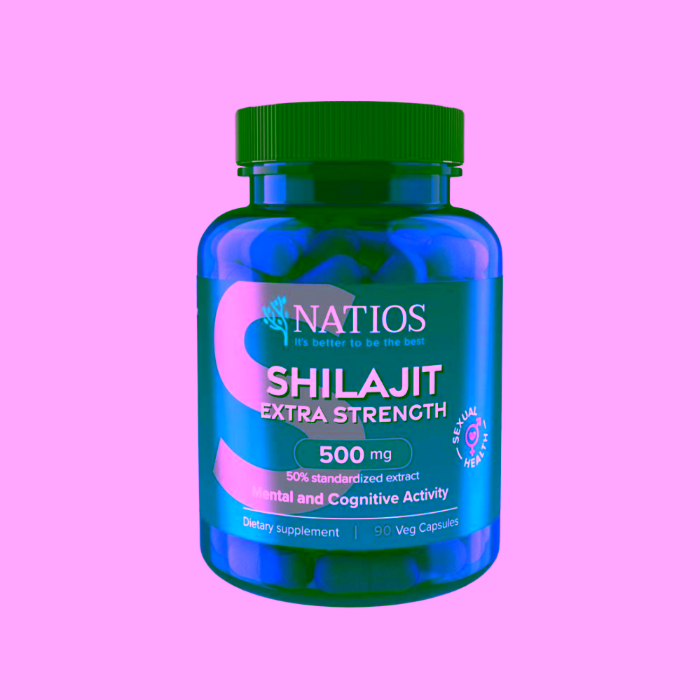 Natios Shilajit Extract 500 mg Extra Strength