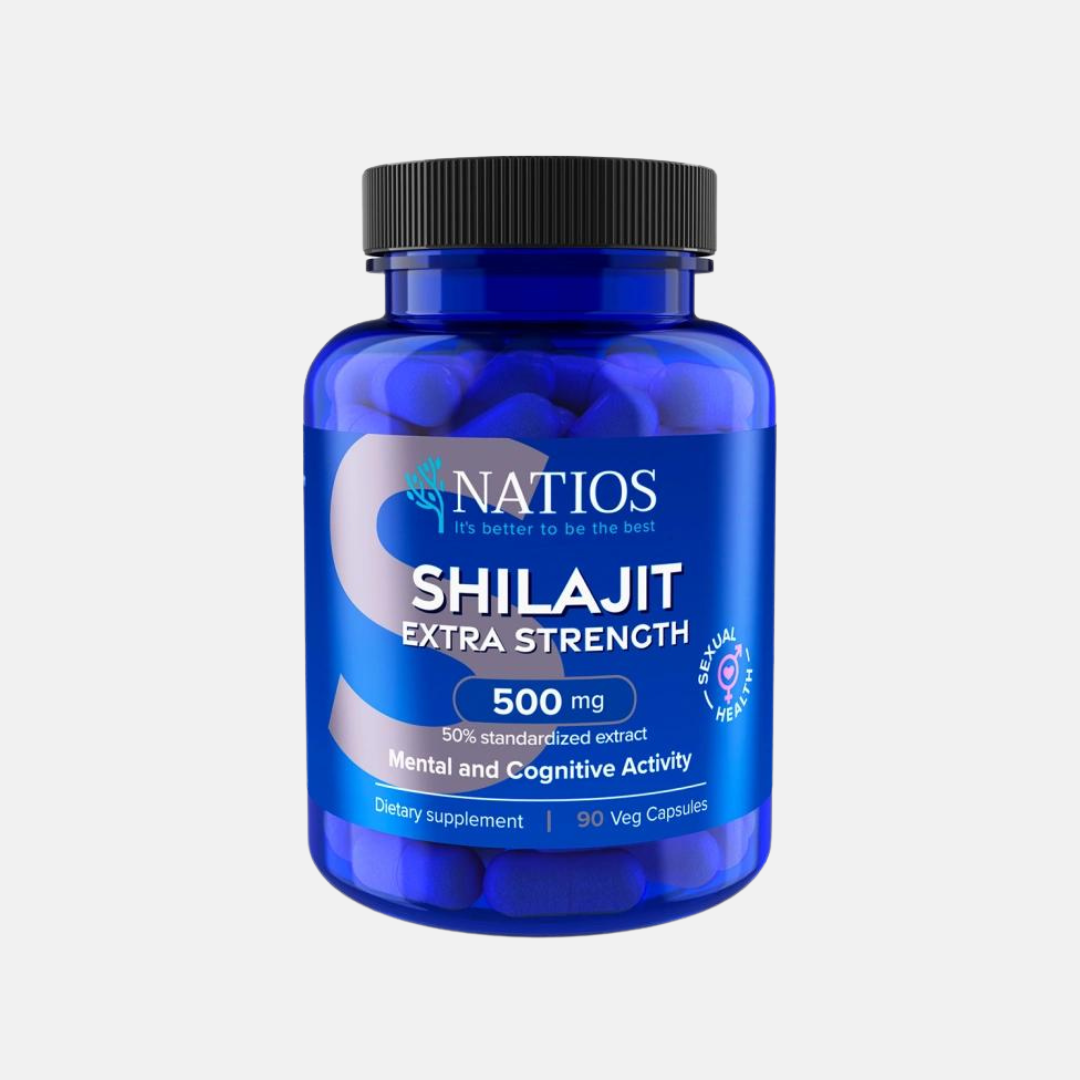 Natios Shilajit Extract 500 mg Extra Strength