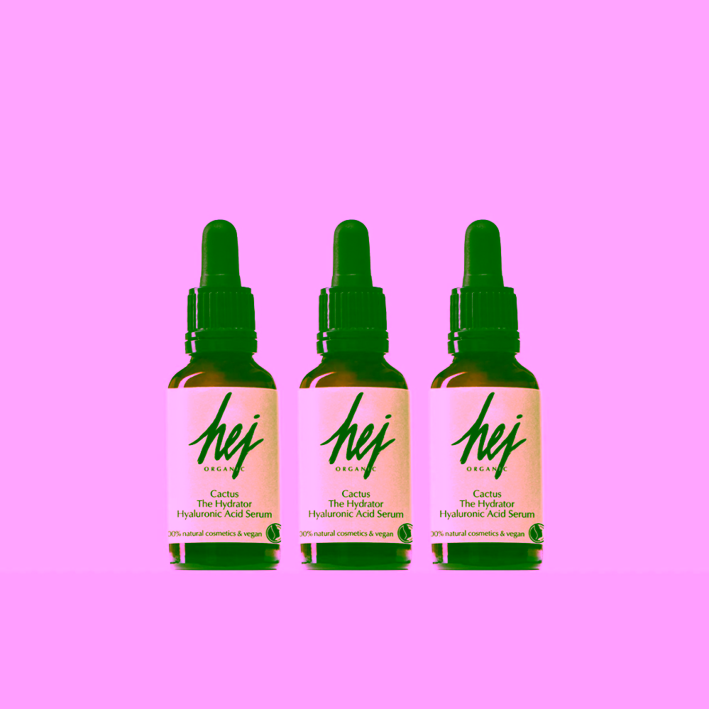 Hej Organic Kaktusové sérum s kyselinou hyaluronovou