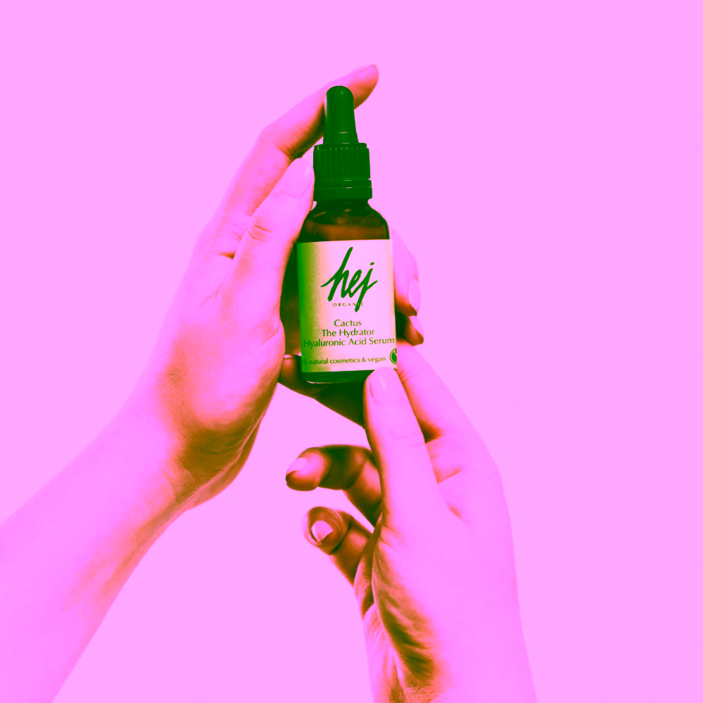 Hej Organic Kaktusové sérum s kyselinou hyaluronovou