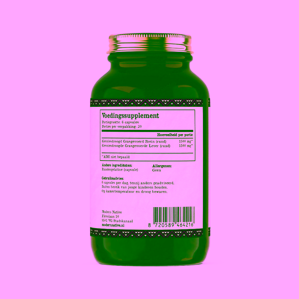 Modern Native Grass-fed Hovězí mozeček