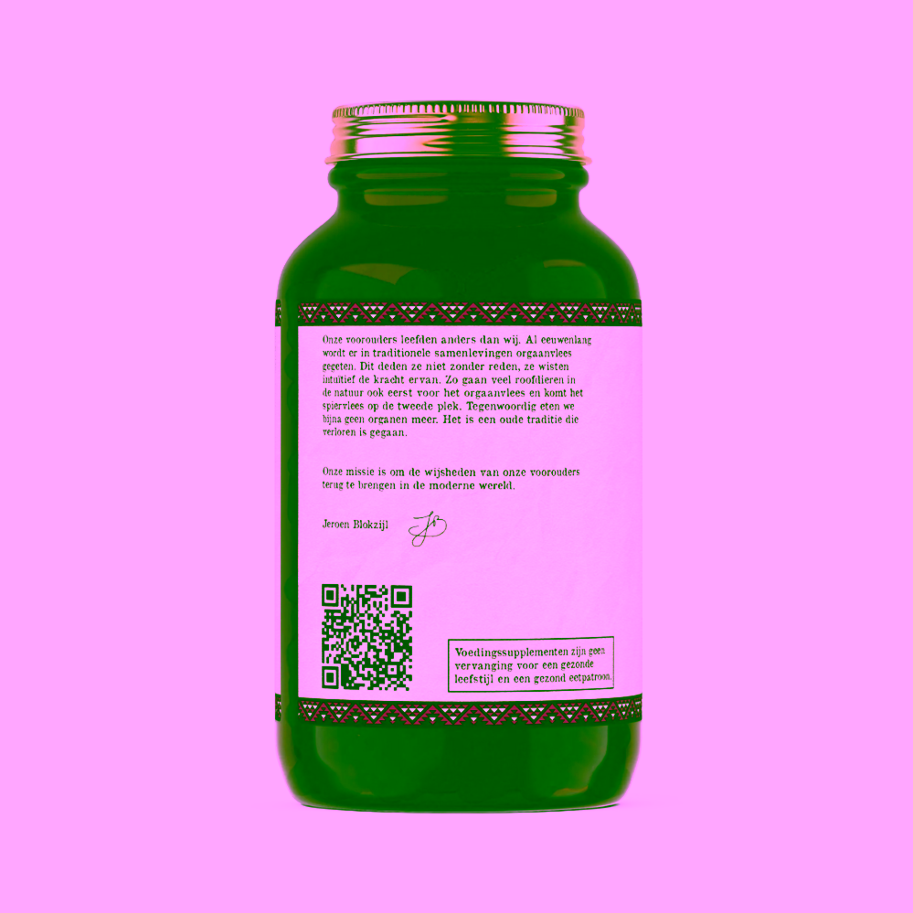 Modern Native Grass-fed Hovězí vaječníky Power Woman