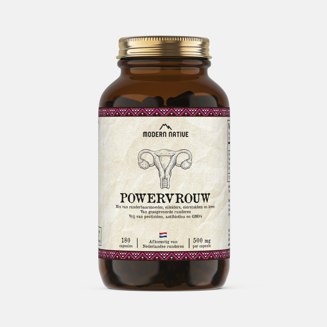 Modern Native Grass-fed Hovězí vaječníky Power Woman