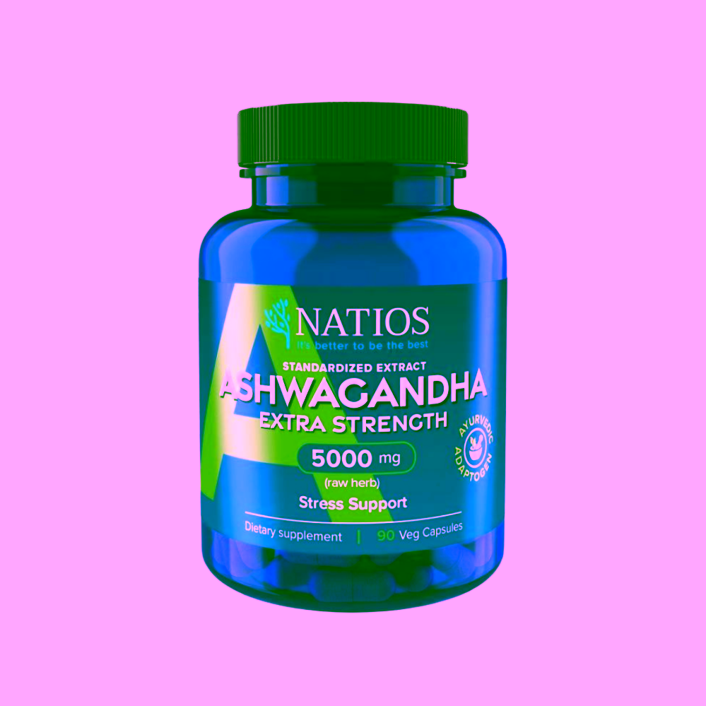 Natios Ashwagandha Extract 5000 mg Extra Strength