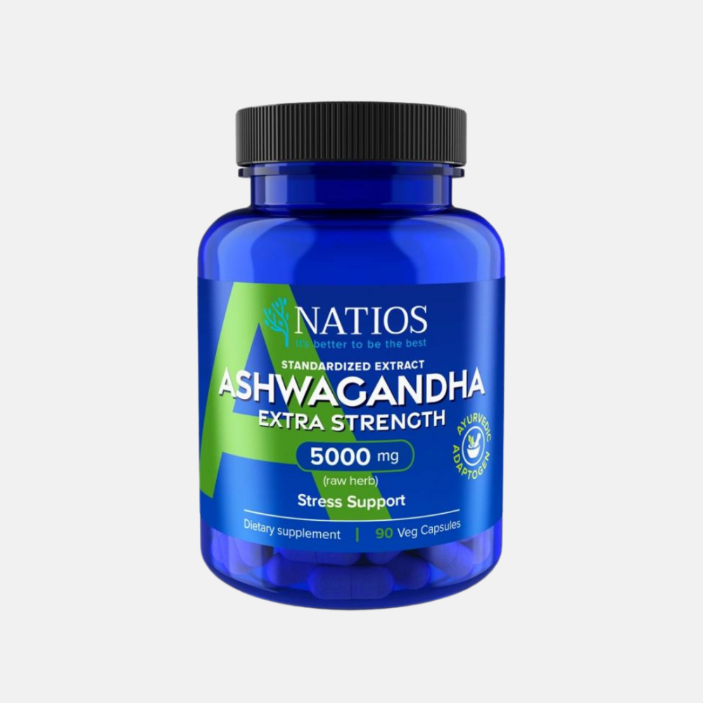 Natios Ashwagandha Extract 5000 mg Extra Strength