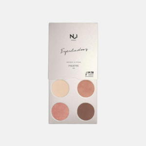 Nui Cosmetics Paletka přírodních vysoce pigmentovaných kompaktních stínů